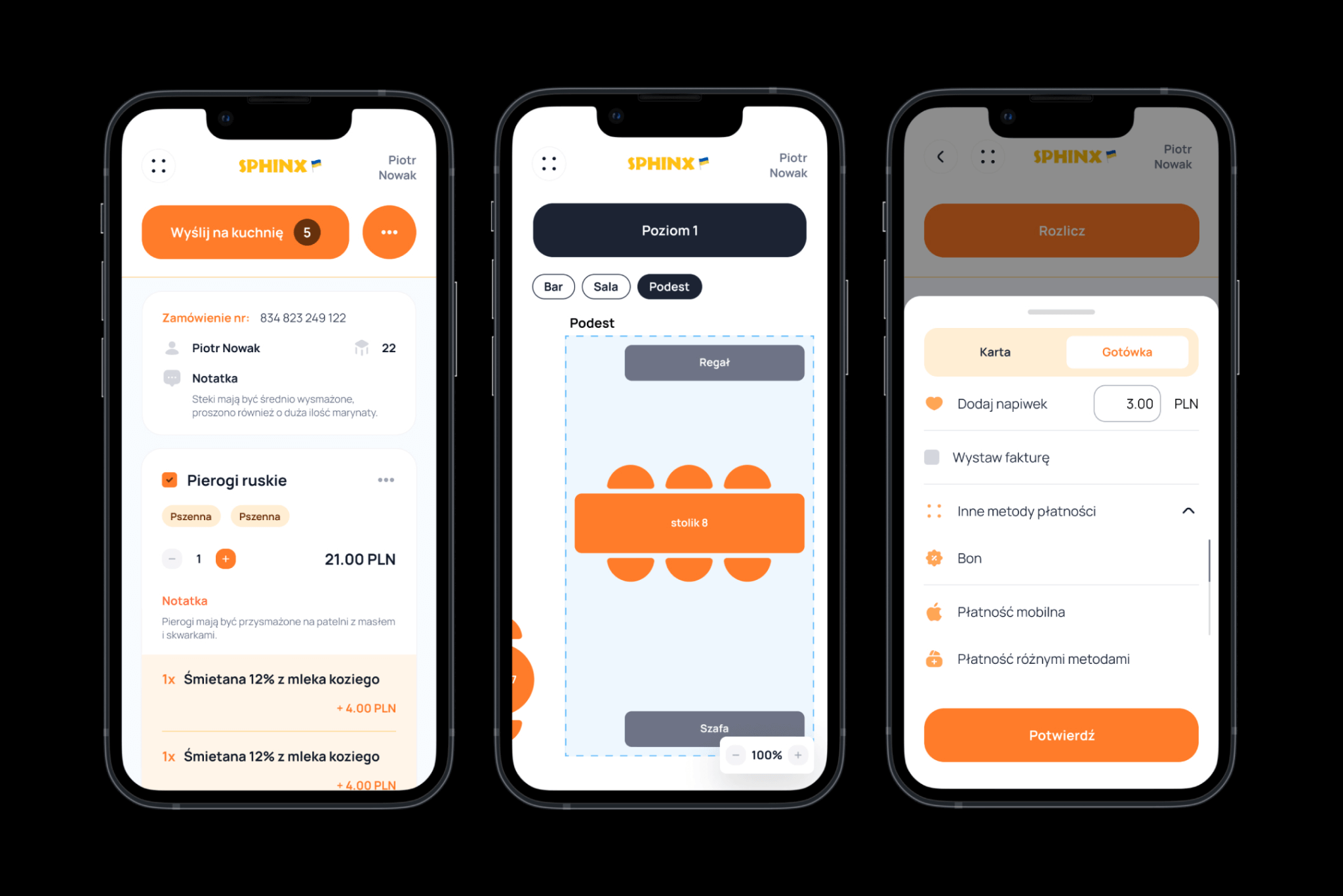 Projekt Pan Plan to aplikacja do której przygotowaliśmy UX